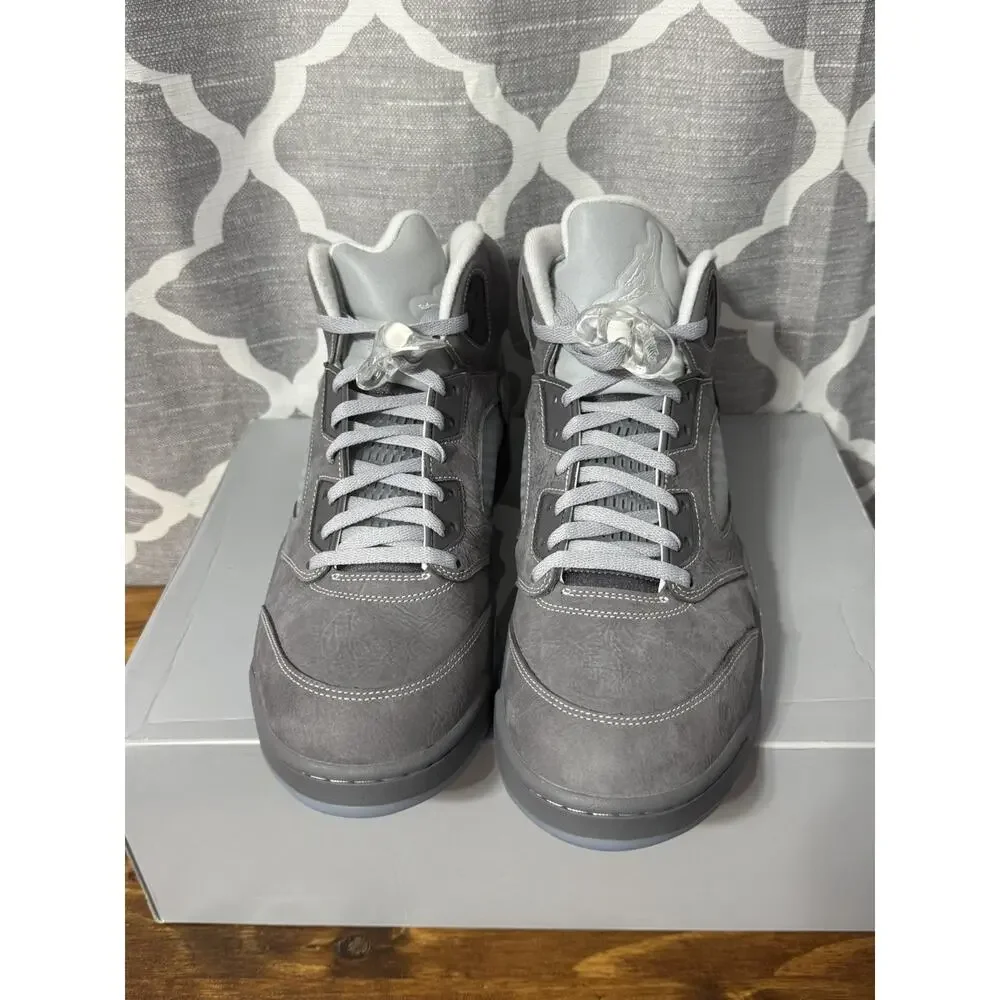 Nike Air Jordan 5 Retro Wolf Grey Size 13 DD0587-002 BRAND NEW AUTHENTIC